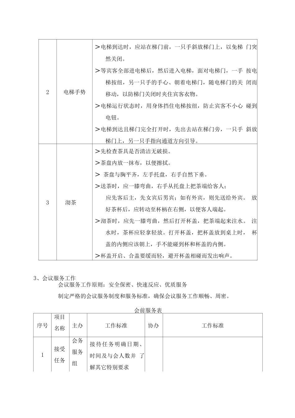 会议及接待服务方案_第3页