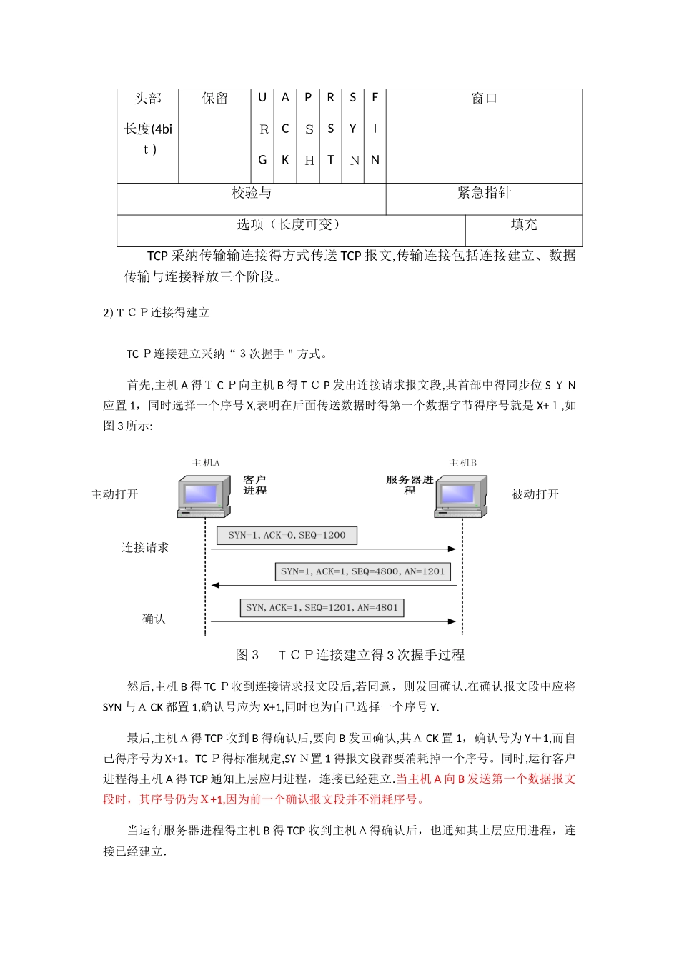 传输层协议分析实验报告_第2页