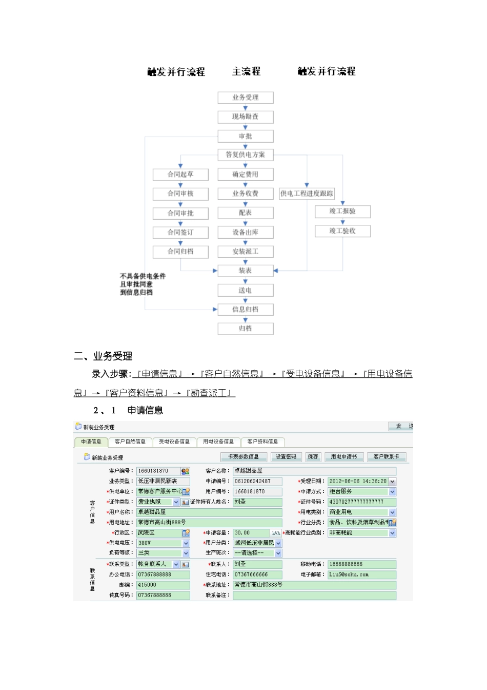 低压非居民新装业务系统操作手册_第3页