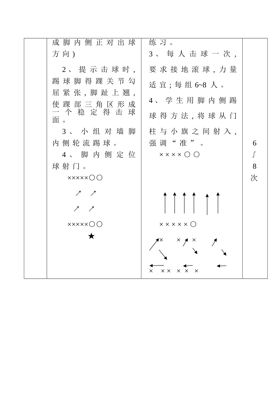 体育优质课全套教案_第3页
