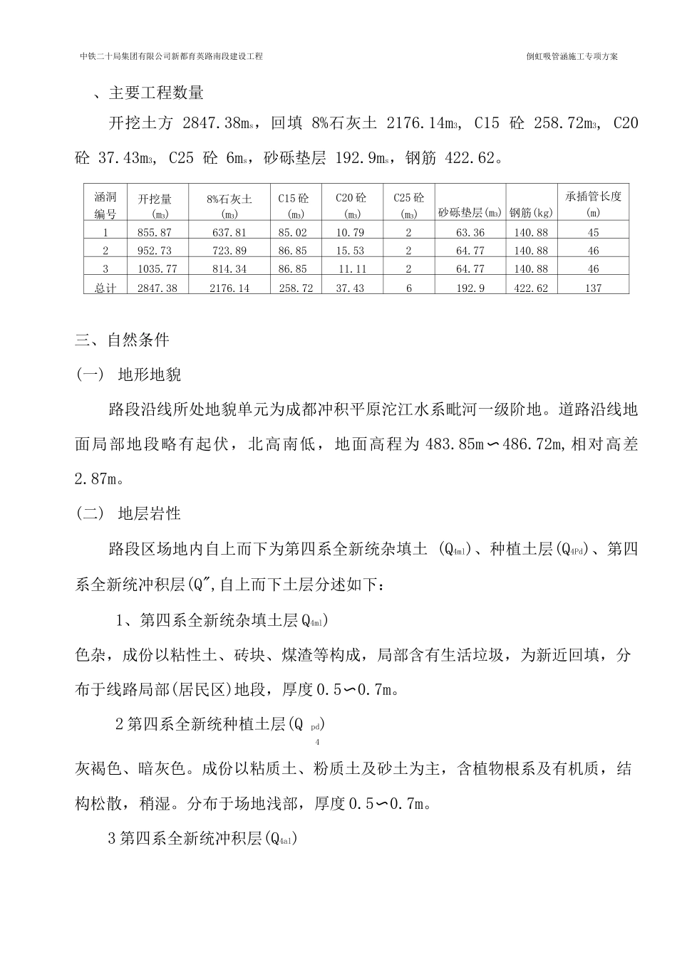 倒虹吸管涵洞施工方案_第2页