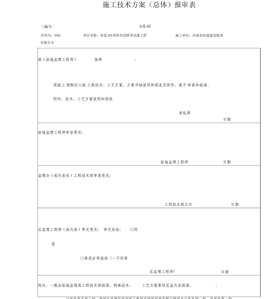 先张法空心板梁预应力施工方案详解_第1页