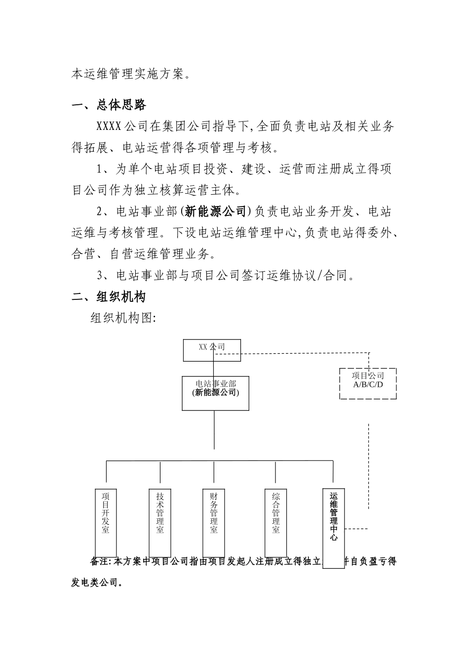 光伏项目运维管理实施方案_第2页