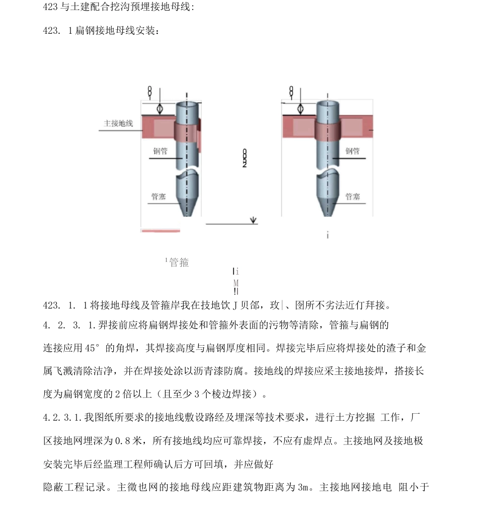 全厂接地装置安装工艺_第3页