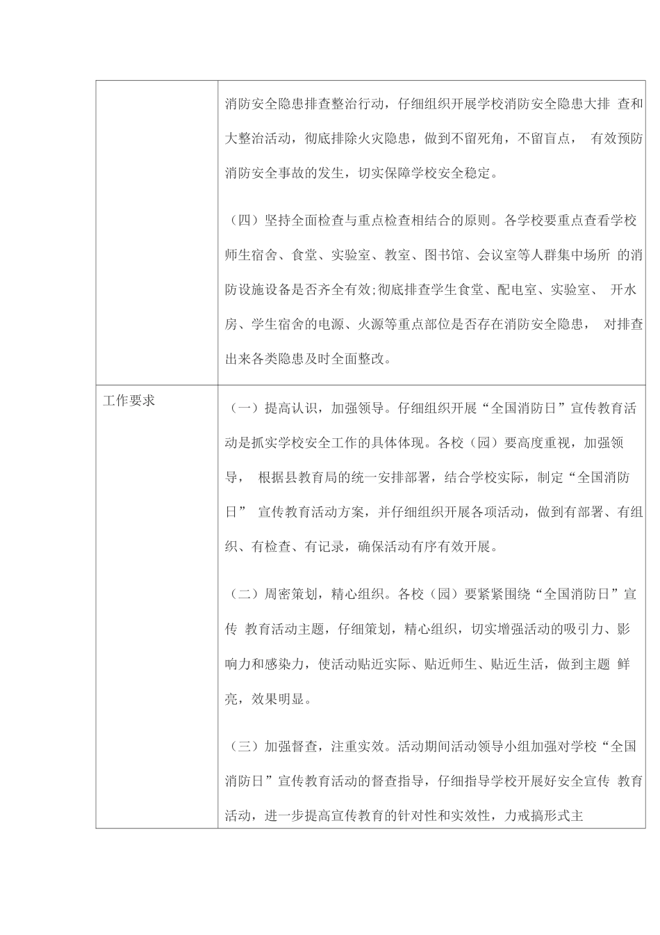 全国消防日活动台账_第2页