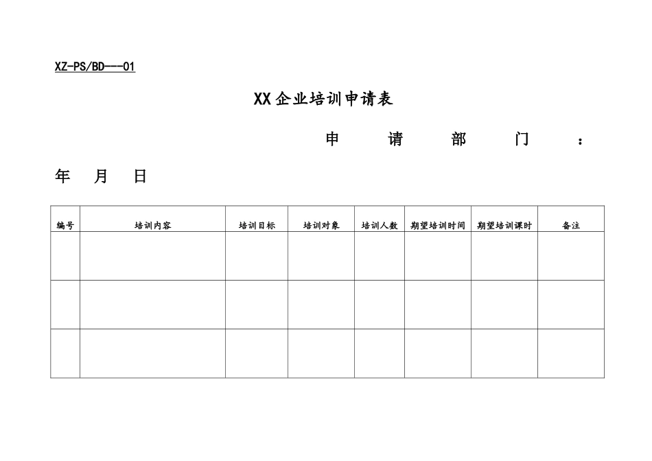 全套培训表格_第2页