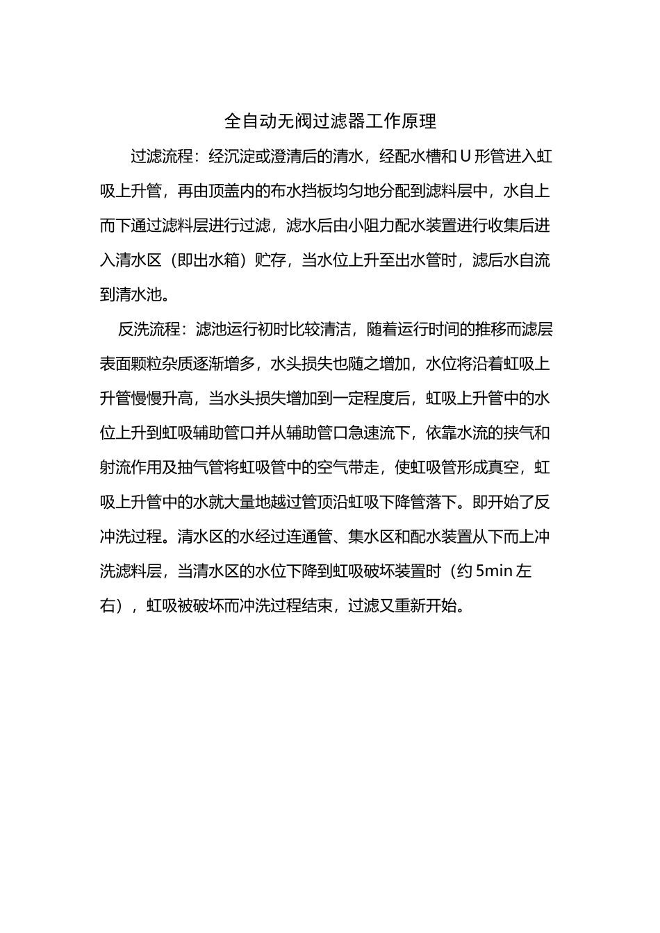 全自动无阀过滤器工作原理_第2页