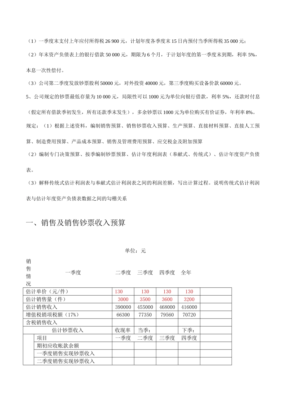 全面预算案例_第2页