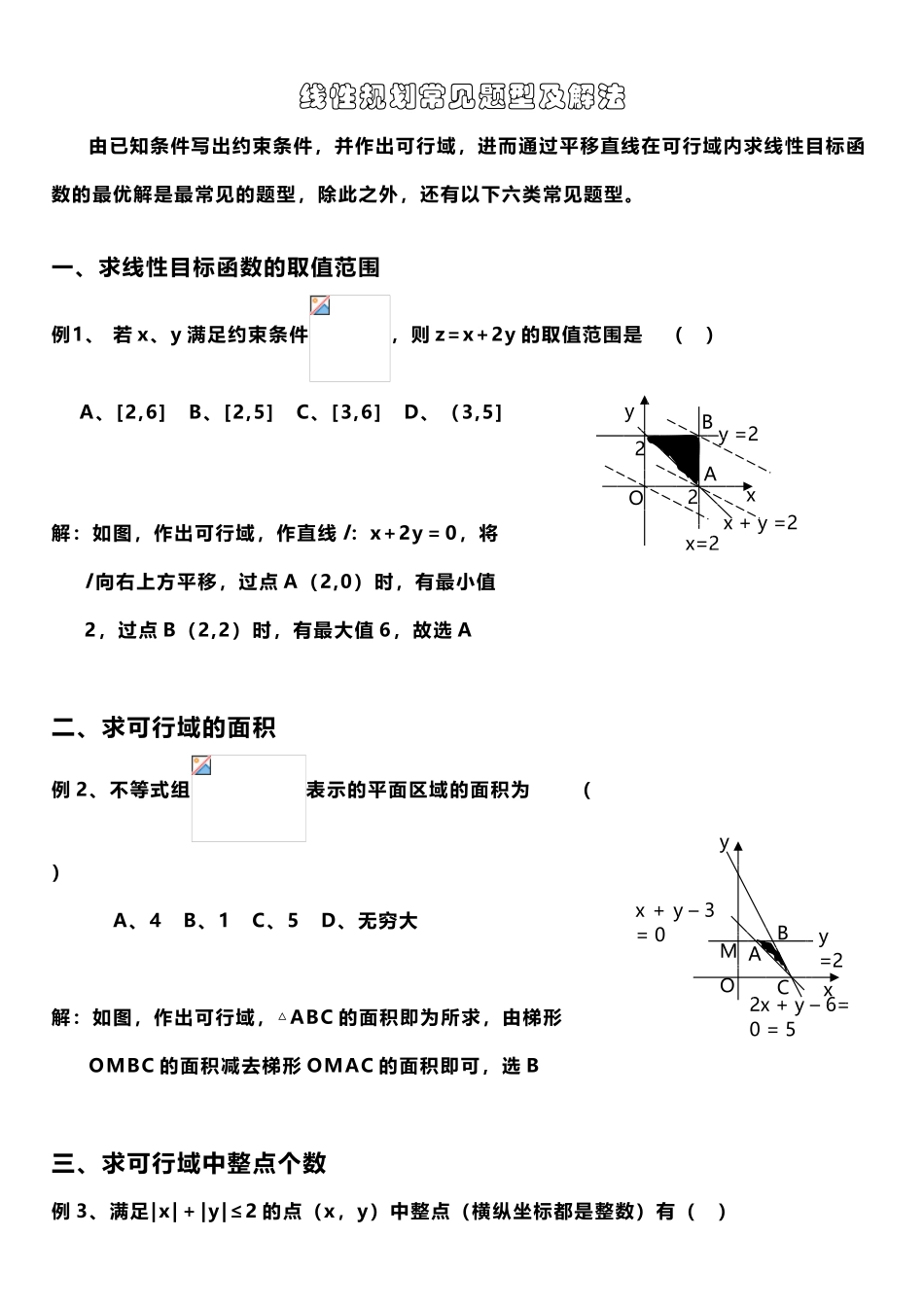 八种-经典线性规划例题_第2页