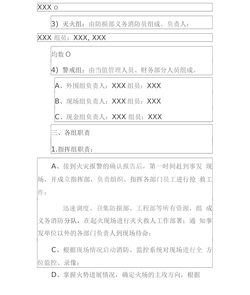 公司单位消防应急演练疏散方案_第3页