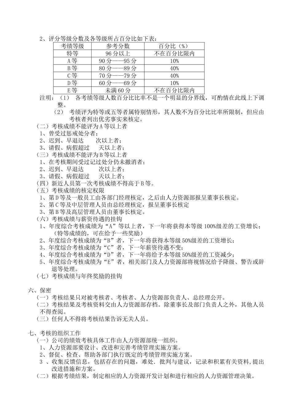 公司员工绩效考核_第3页