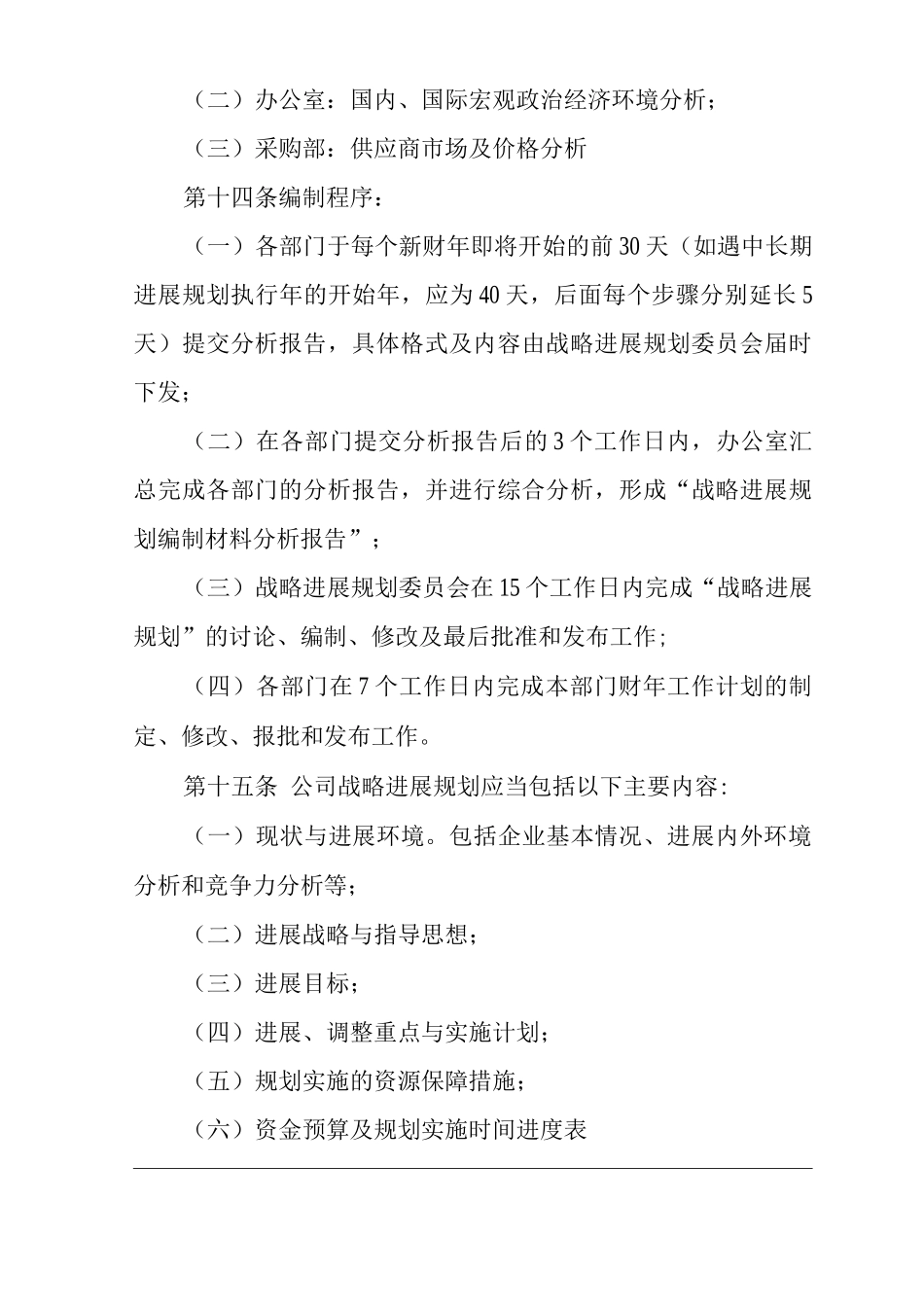 公司战略发展规划管理办法_第3页