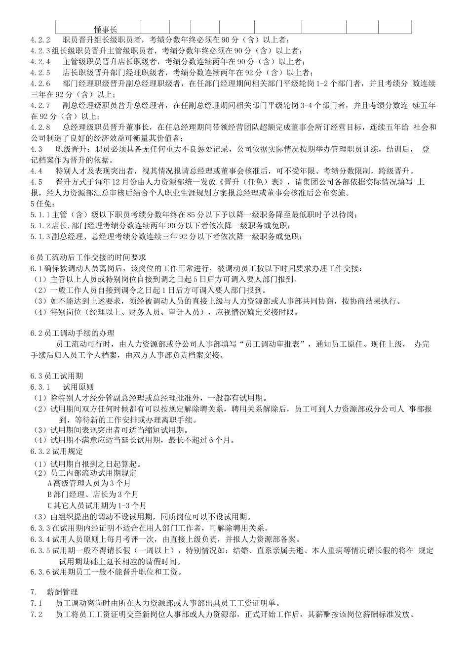 公司晋升调动管理制度_第3页