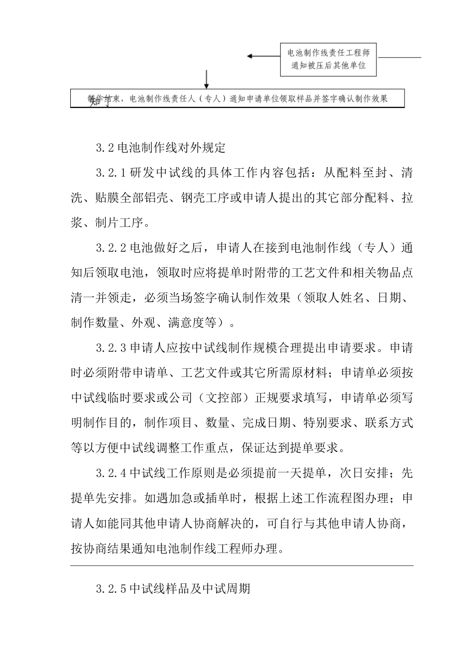 公司研发中试线工作流程及对外管理规定_第2页