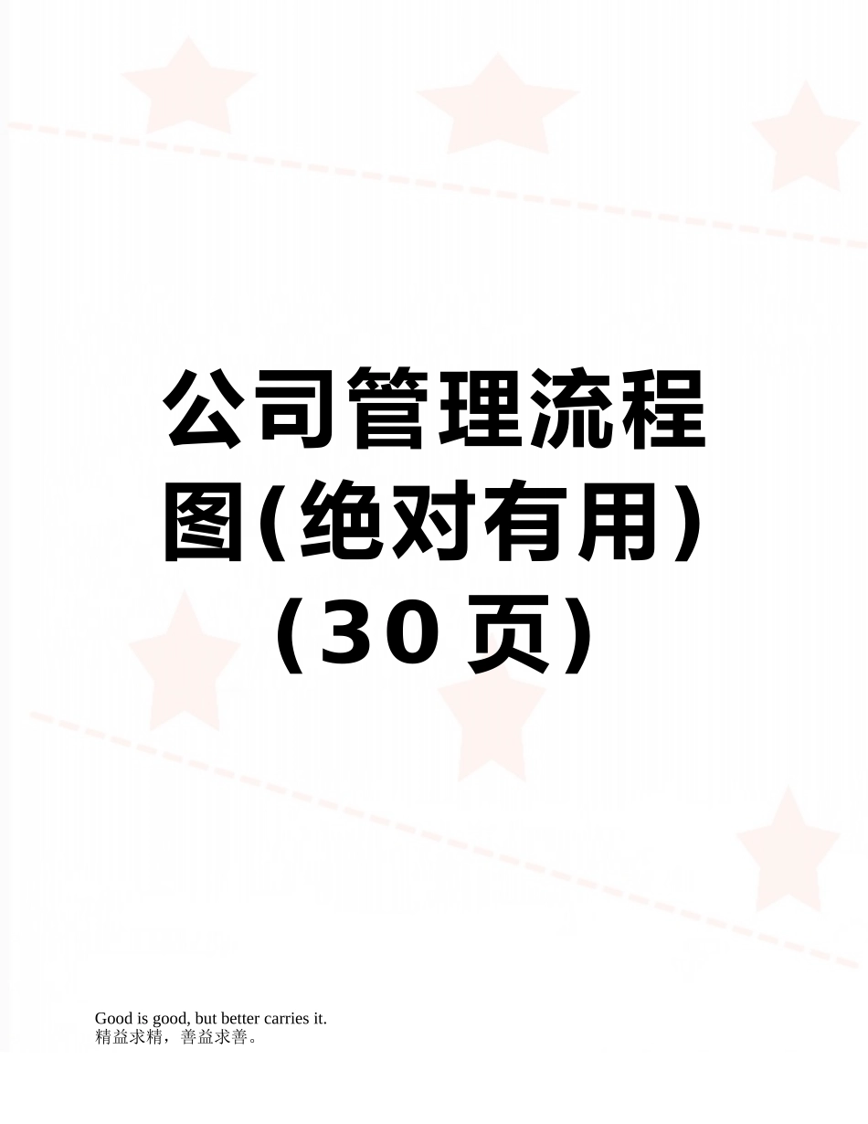 公司管理流程图_第1页