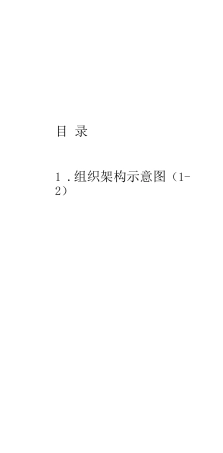 公司组织架构图及其说明