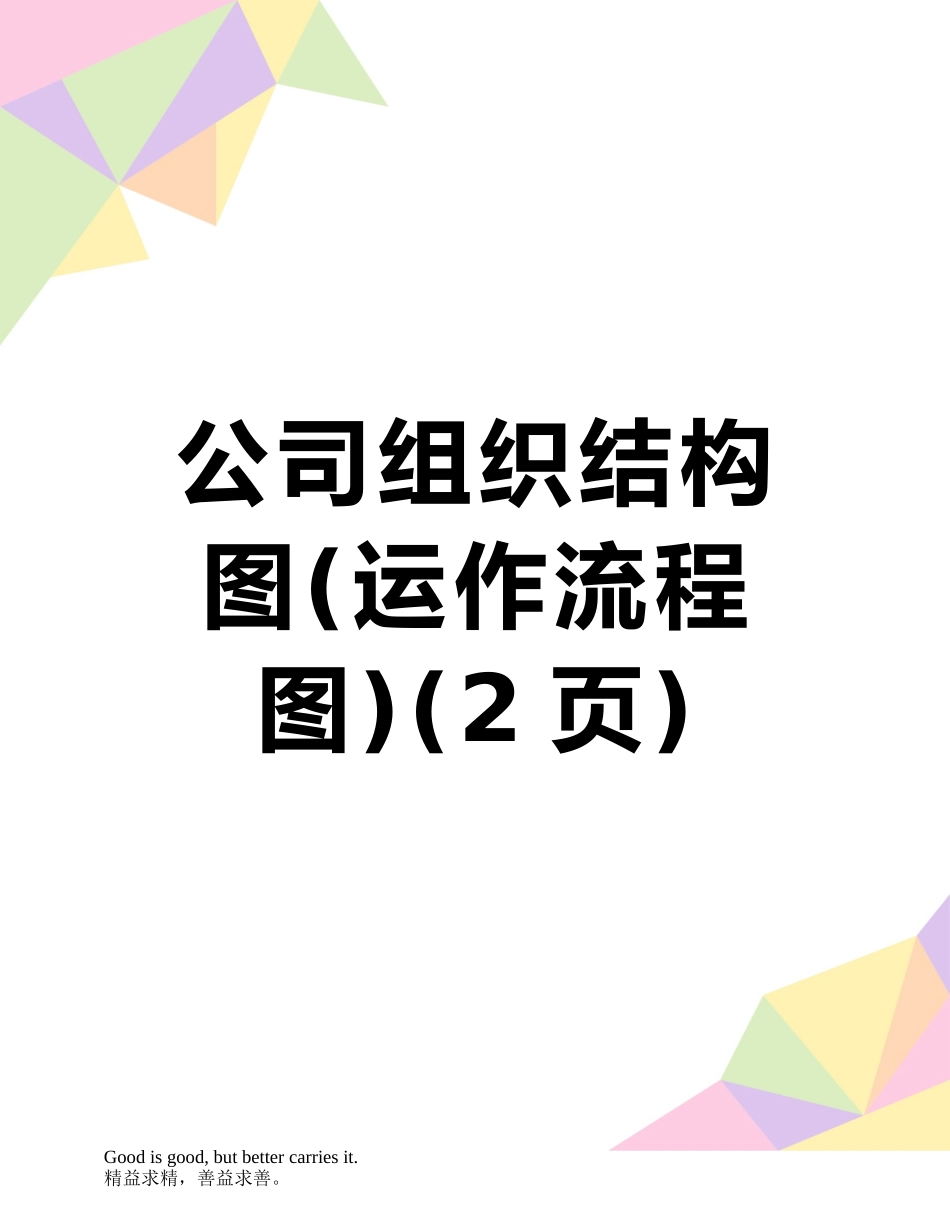 公司组织结构图_第1页