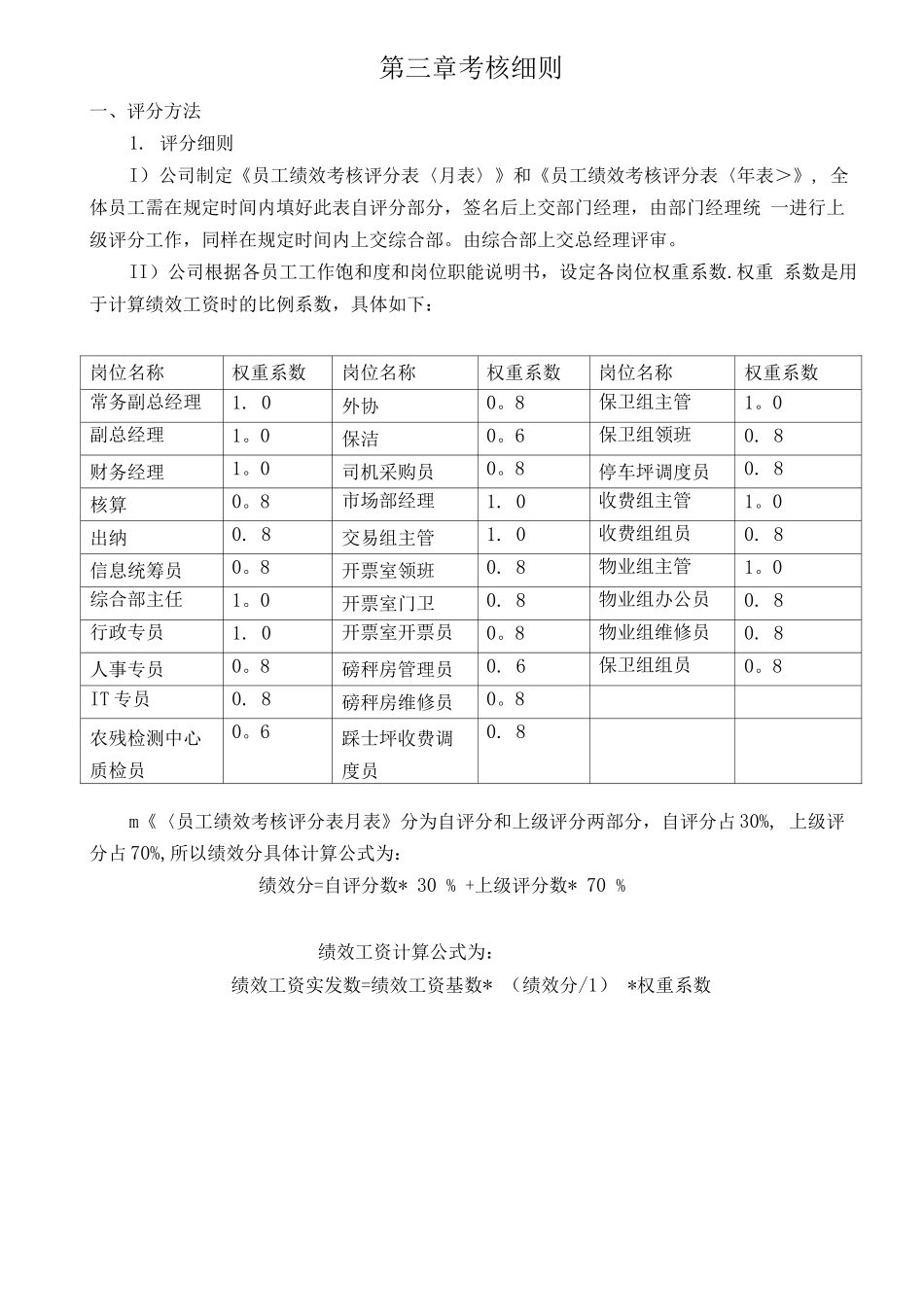 公司绩效考核管理办法及细则_第2页