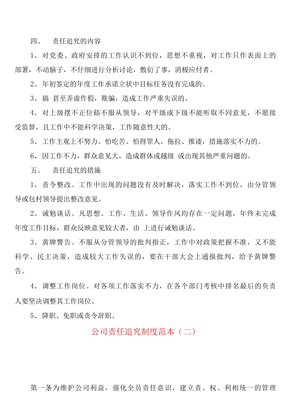 公司责任追究制度_第3页