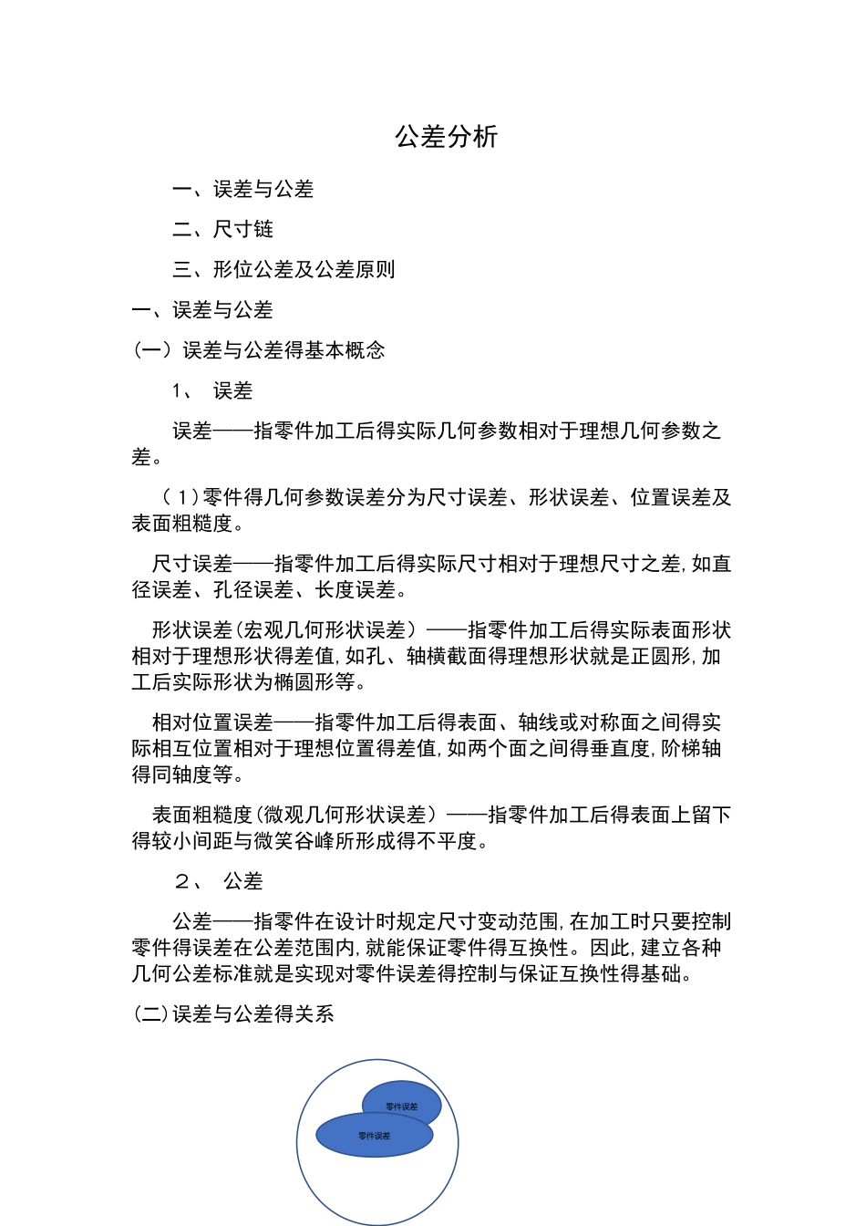 公差分析报告基本知识_第1页