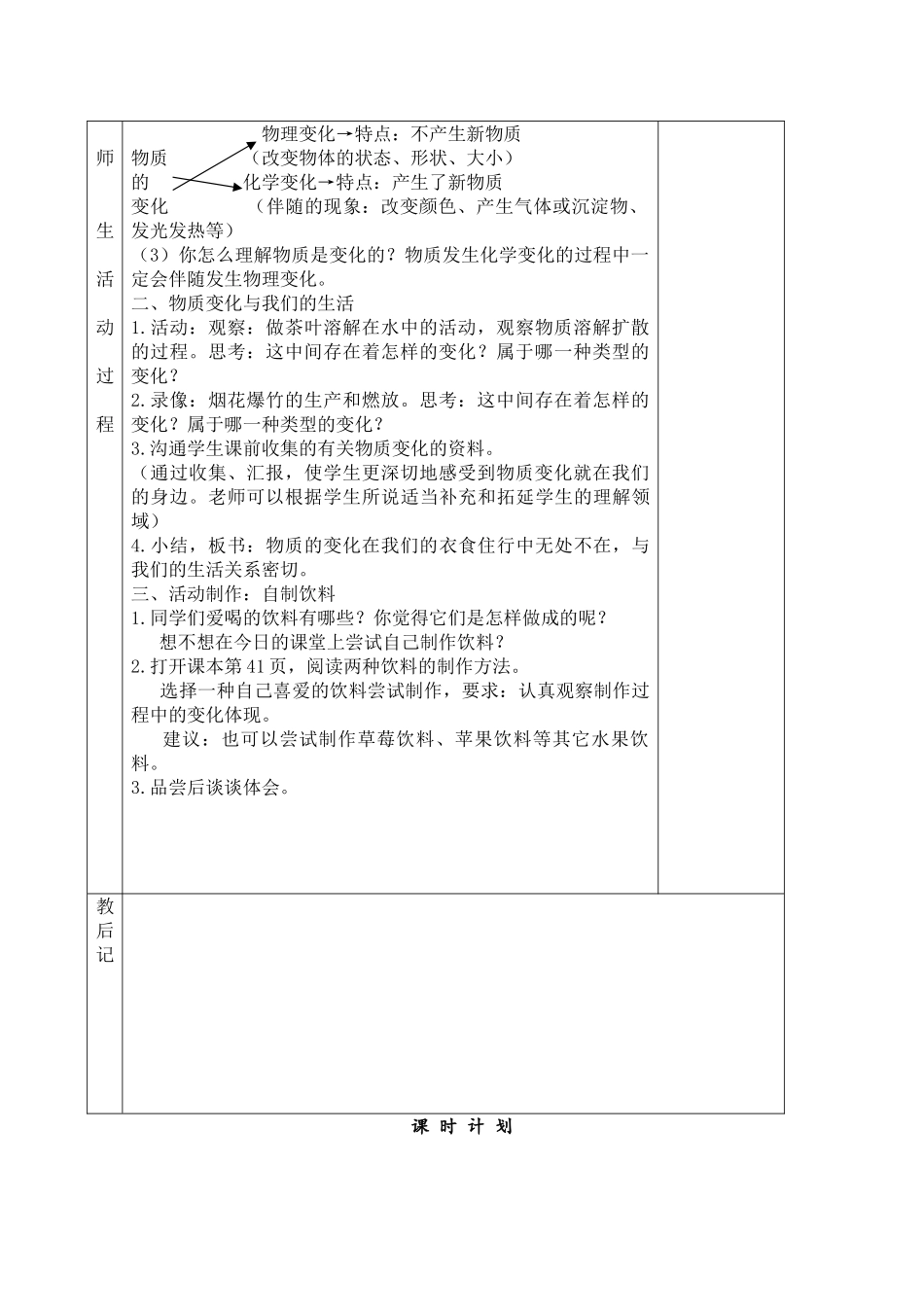六上科学复习教案_第2页