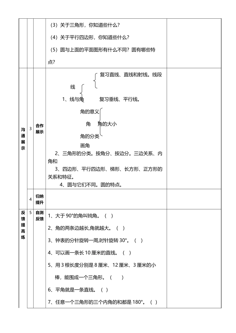 六年级数学总复习图形的认识与测量_第3页