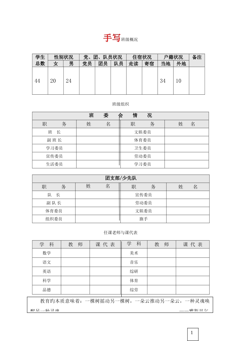 六班班主任手册终结版_第1页