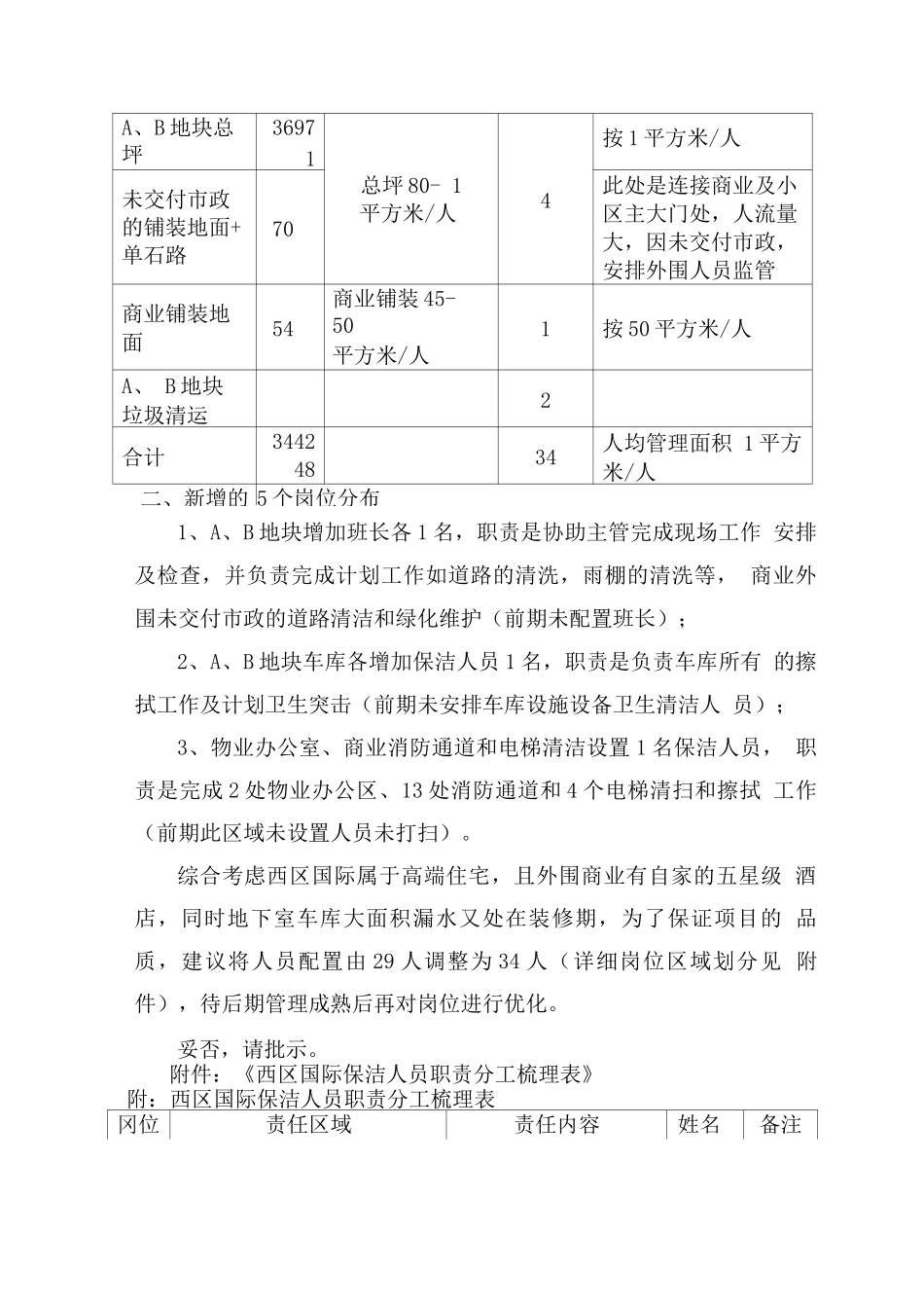 关于增加人员编制的请示_第2页
