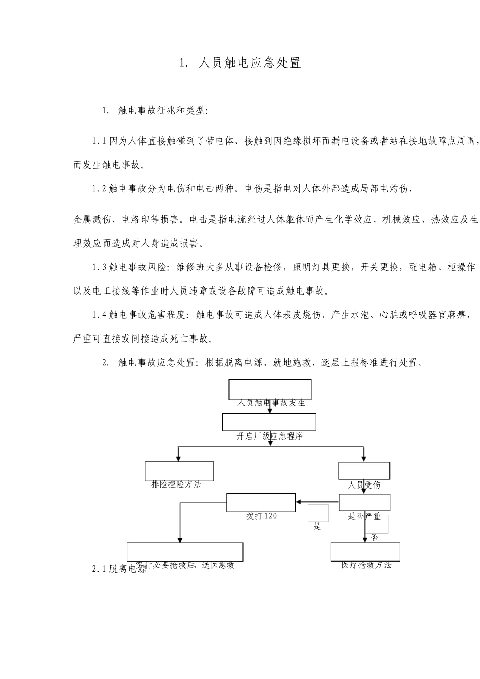 典型事故伤害应急处置卡_第2页