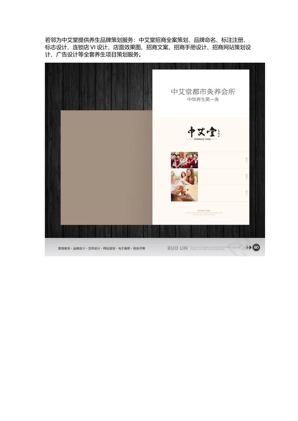 养生项目策划案--招商画册赏析_第1页