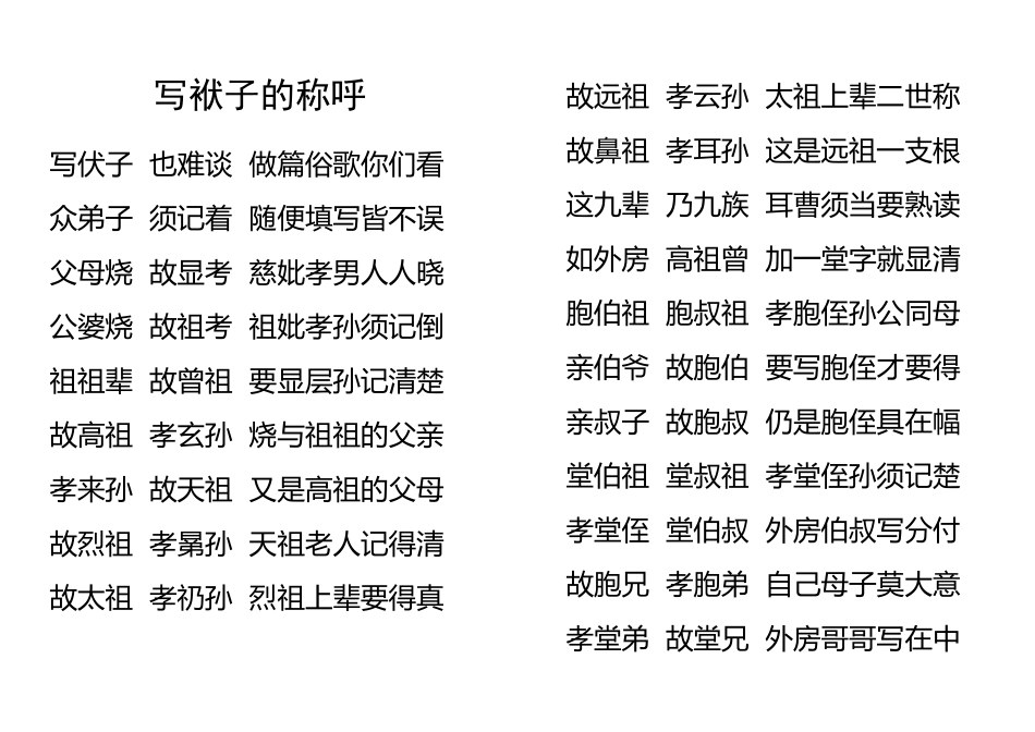 写袱子的称呼_第2页