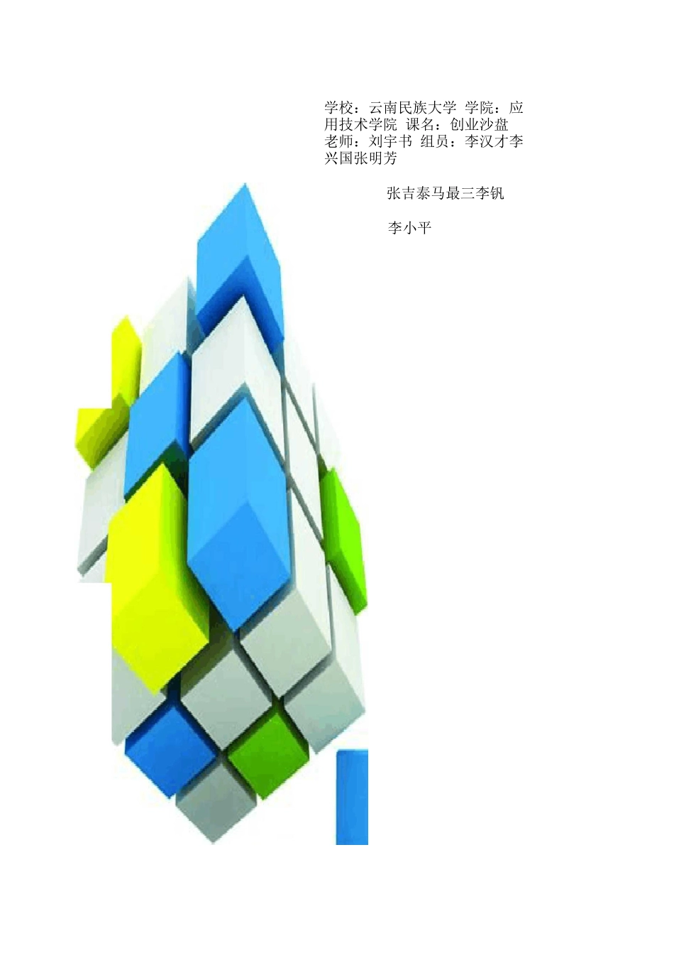 农康集团创业计划书_第2页