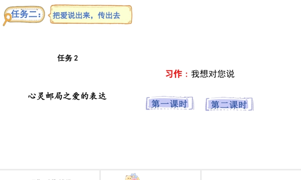 2024统编版-小学语文五年级上册第六单元习作：我想对您说-教学课件
