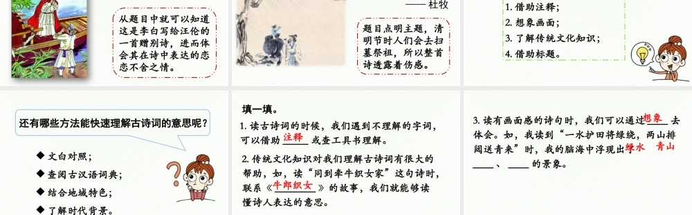 2024统编版小学语文六年级上册第六单元语文园地第1课时-教学课件