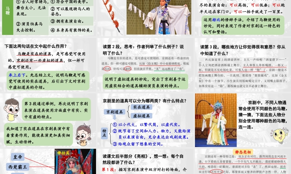 2024统编版小学语文六年级上册第七单元24.《京剧趣谈》-教学课件