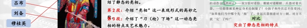 2024统编版小学语文六年级上册第七单元24.《京剧趣谈》-教学课件