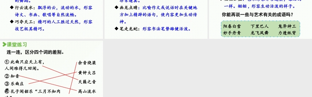 2024统编版小学语文六年级上册第七单元语文园地第2课时-教学课件