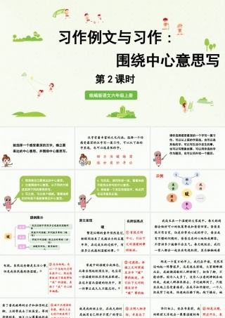 2024统编版小学语文六年级上册第五单元习作例文与习作   第2课时-教学课件
