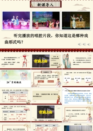 （24人教统编版）小学六年级语文上册第七单元24 京剧趣谈课件