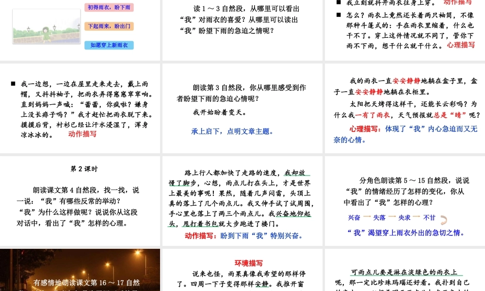 25秋人教统编版-小学语文六年级上册第五单元17 盼 课件