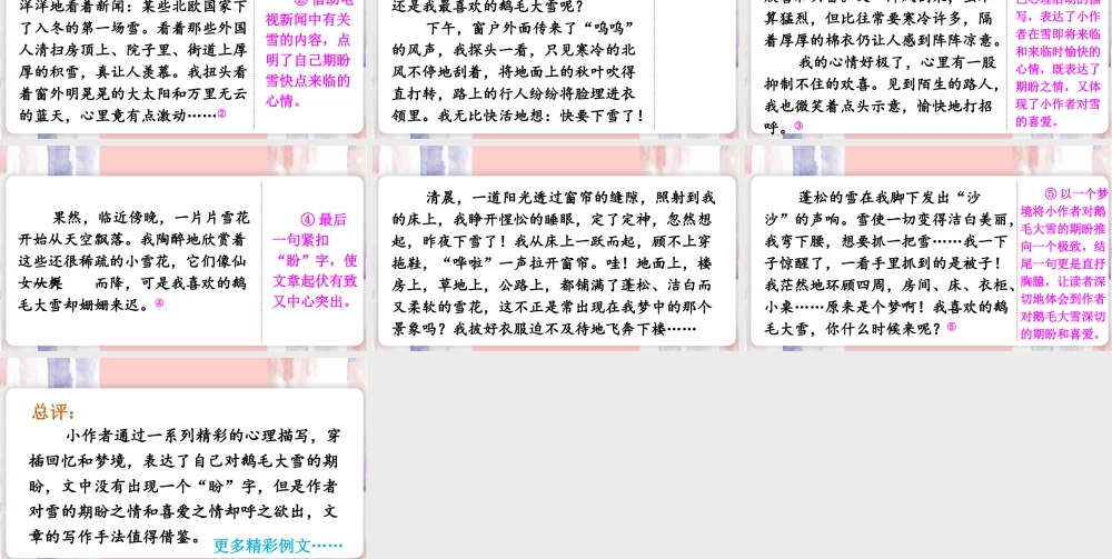 25秋人教统编版-小学语文六年级上册第五单元习作：围绕中心意思写 课件