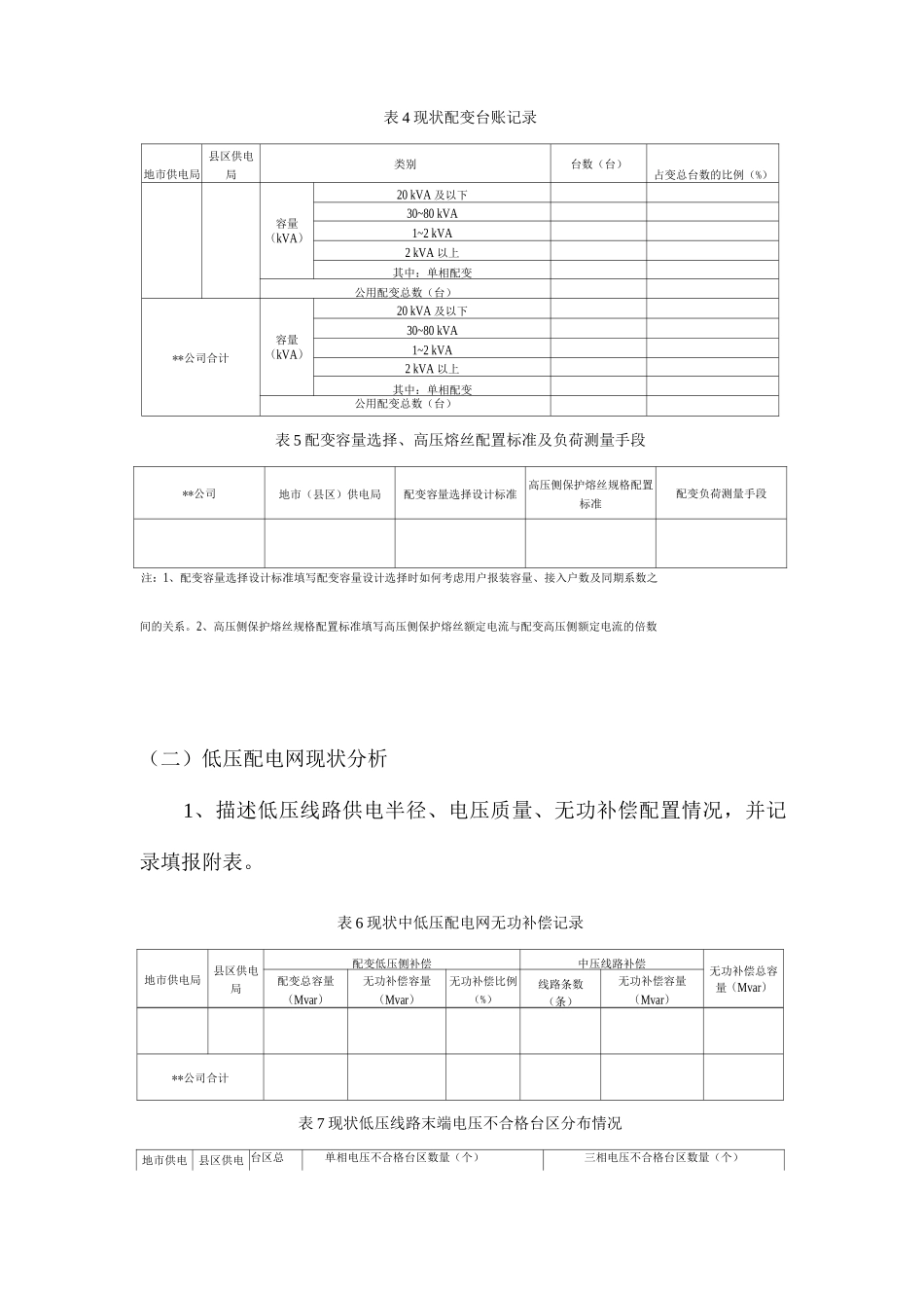农村特殊用电高峰期应对措施研究相关材料模板_第2页
