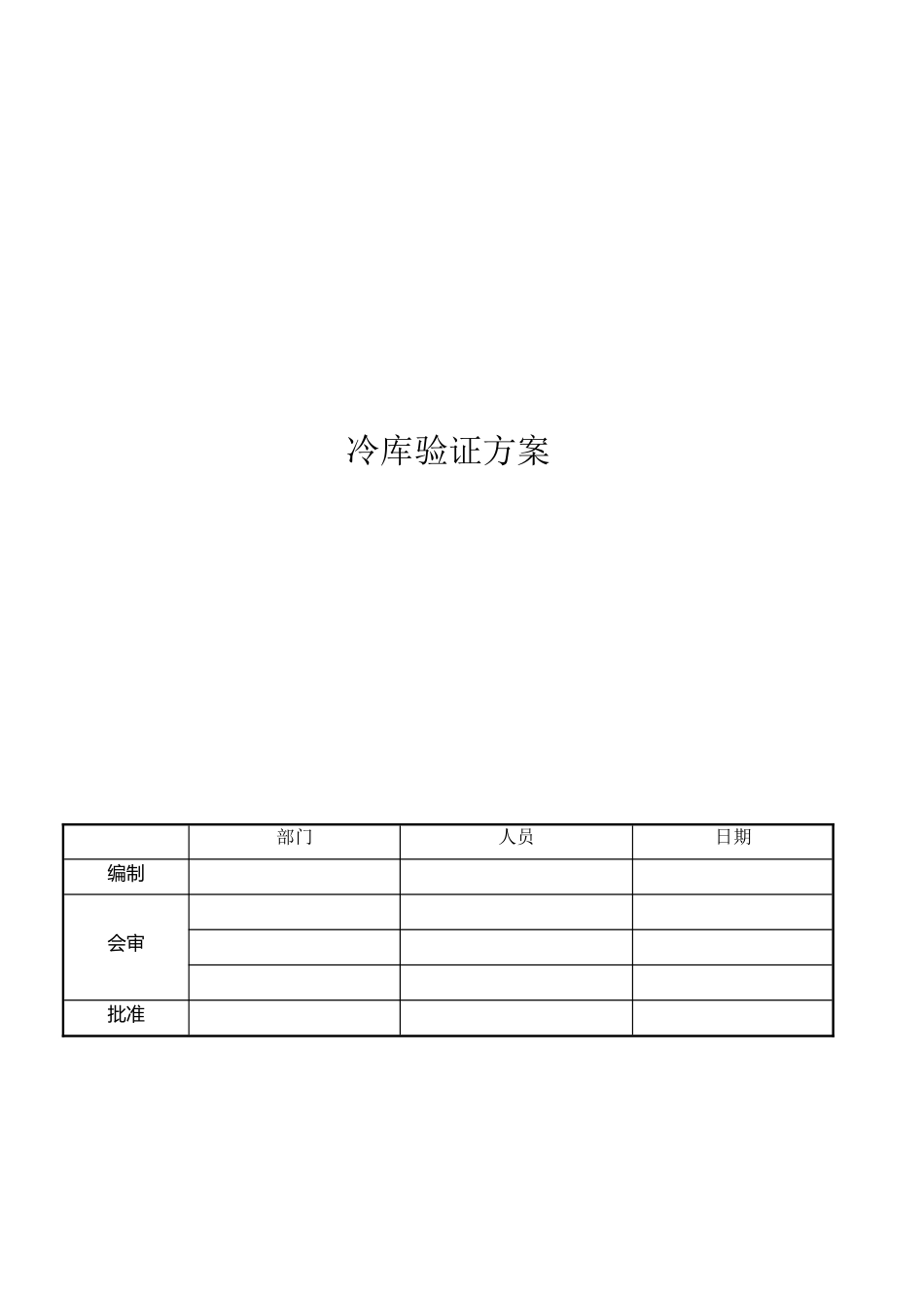 冷库验证方案_第2页