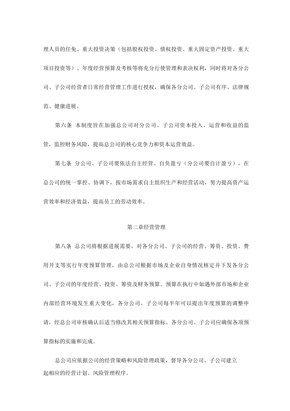 分公司管理制度_第2页