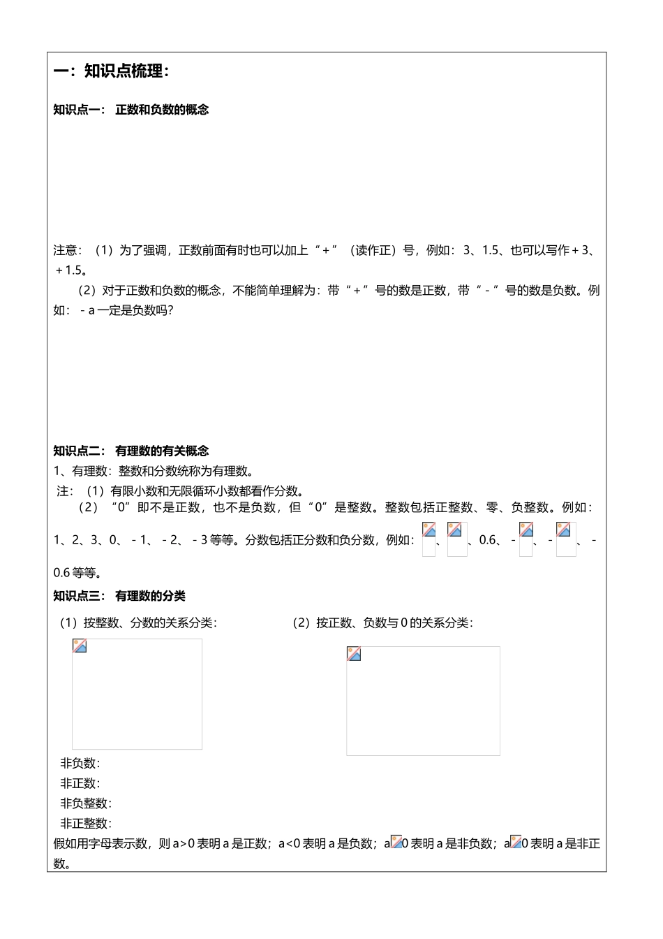 初一数学-有理数第一课复习_第3页