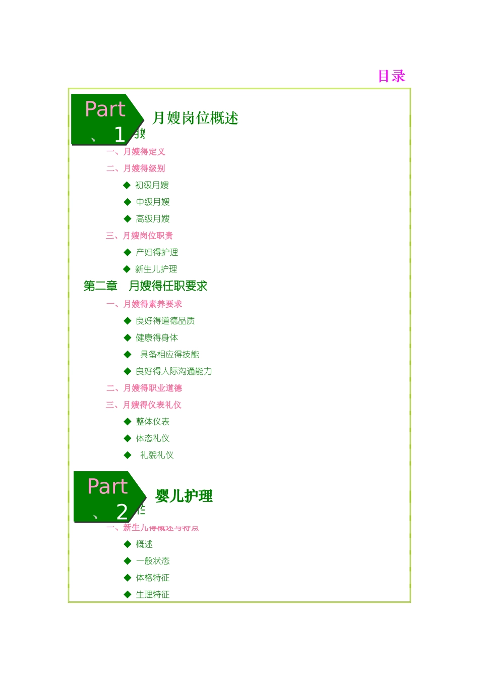 初级月嫂培训教材_第1页