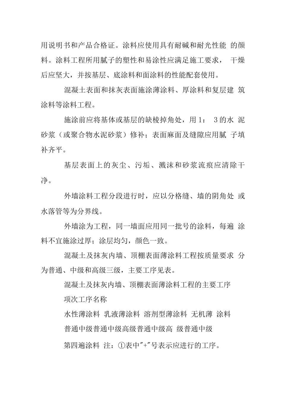 办公大楼涂料工程施工工艺_第2页