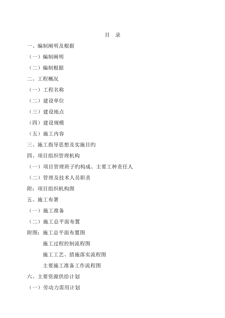 办公楼装修工程施工组织设计样本_第1页