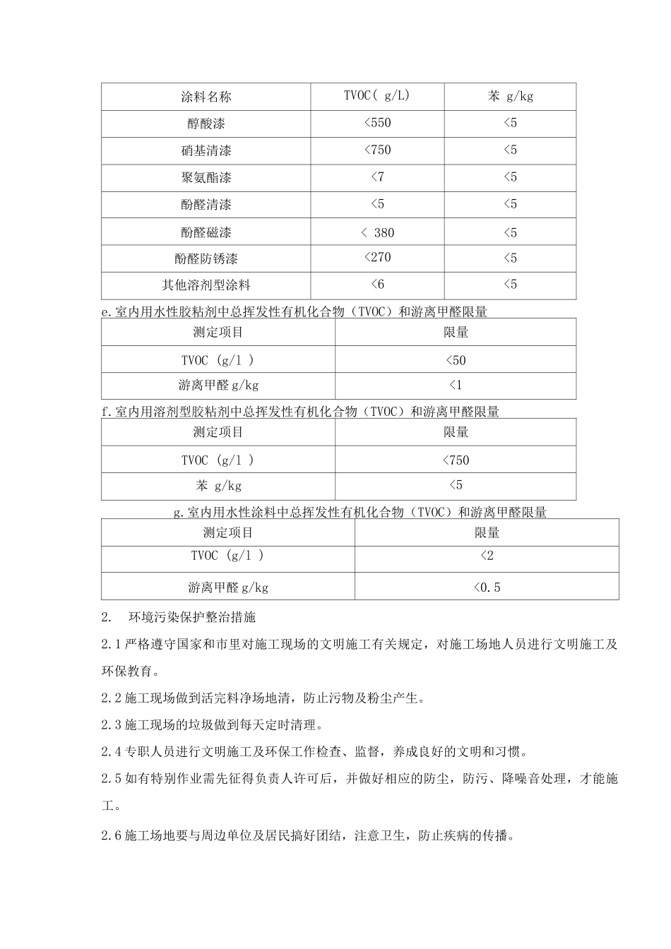 办公楼装修项目环境保护与环境污染管理_第2页