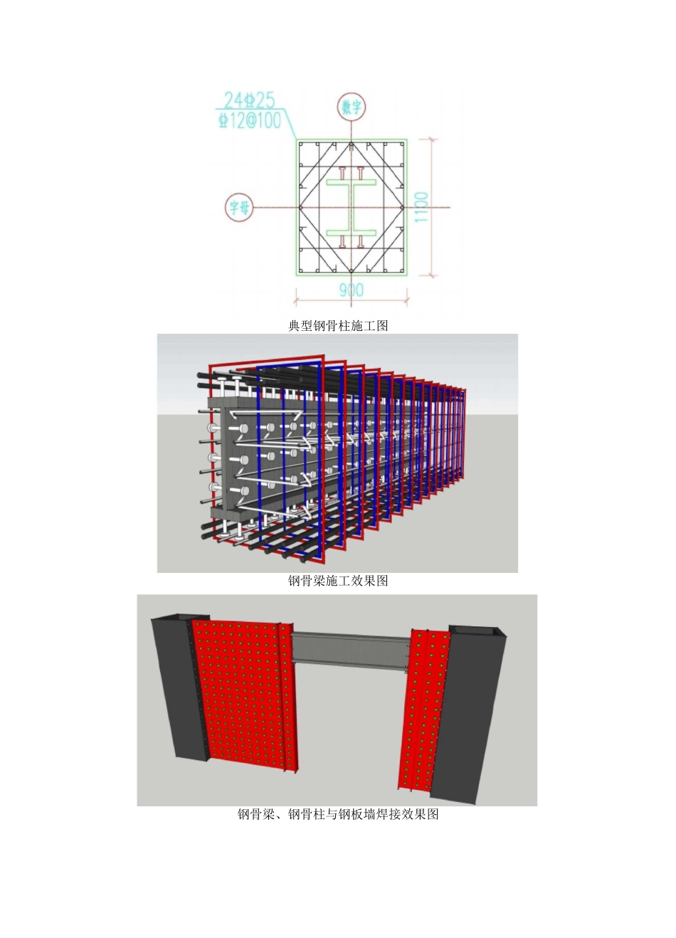 劲性混凝土结构钢筋绑扎方法_第3页